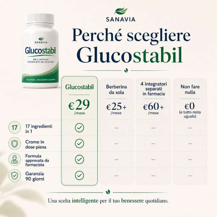 Perché scegliere Glucostabil